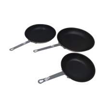 (9pcs/set)hotel  restaurant LFGB Certificated Aluminium Nonstick Heavy Gauge Frying Pan cookware kitchenware